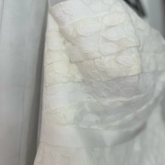 Galina Mermaid Wedding Dress 6P NWT Style 7WG3381 Lace Detail - Picture 2 of 14